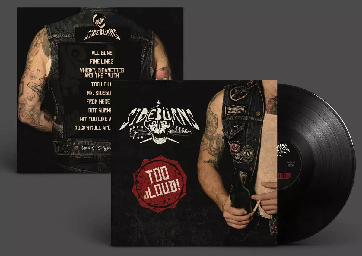 SIDEBüRNS - Too Loud! - Vinyl